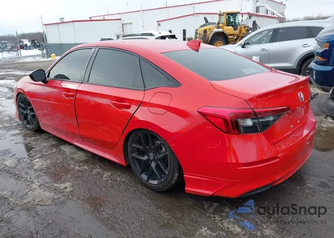 2023 Honda Civic Sport z USA, uszkodzony, nr VIN 2HGFE2F59PH520540